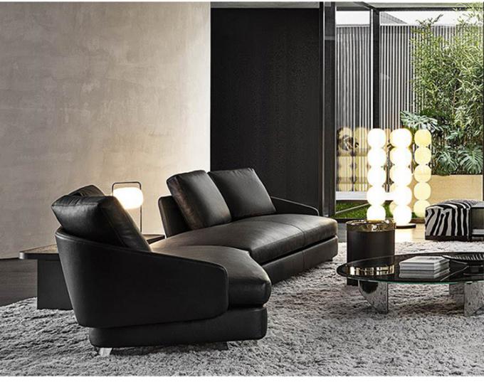 Modern furniture luxury grey linen fabric living room sofa with adjustable headrest combination sofa cover sofa bed 7