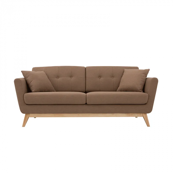 Luxury Nontoxic Home Fabric Sofa For Living Room Multicolor Antiwear 7