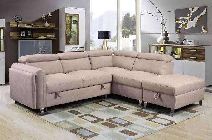 Sectional Folding Sofa Bed Comfortable Practical With Recliner 3