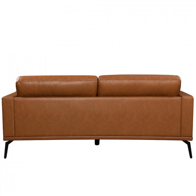 Nontoxic Sectional Modern Leather Sofa Multifunctional For Living Room 4
