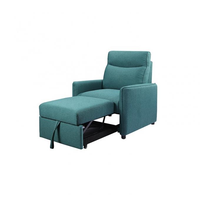 Factory Price Newest Convertible Folding Arm Chair office lunch break Sleeping footrest Single Seat Chair Sofa 1