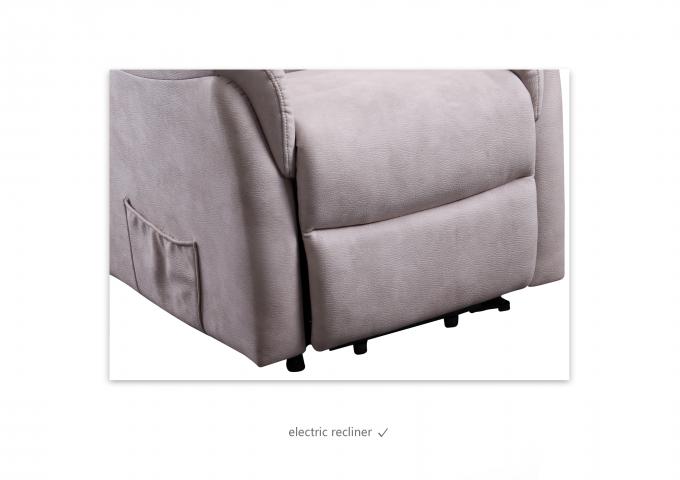 Folding Electric Recliner Sofa Single Seater Multipurpose Durable 8