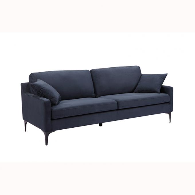 Home Furniture Simple Leisure Design velvet upholstery fabric sofa luxury style 3+1+2 Couch Living Room Sofa sets 2