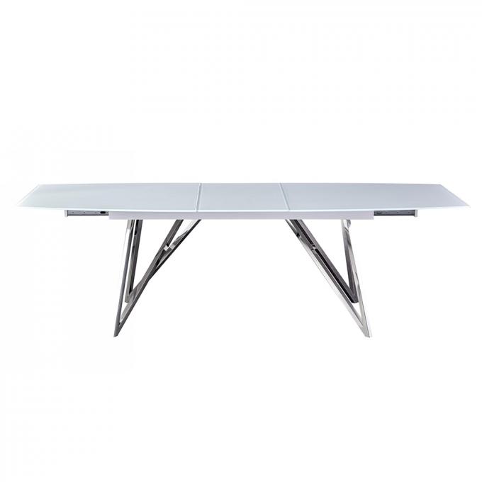 Free Sample Custom Home Furniture 8 Seater Set Dining Room Glass Table Sale Dining Table Set 1