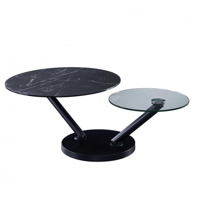 ODM OEM Coffee Cafe Tables Nesting Center Black White Color For Kitchen 2