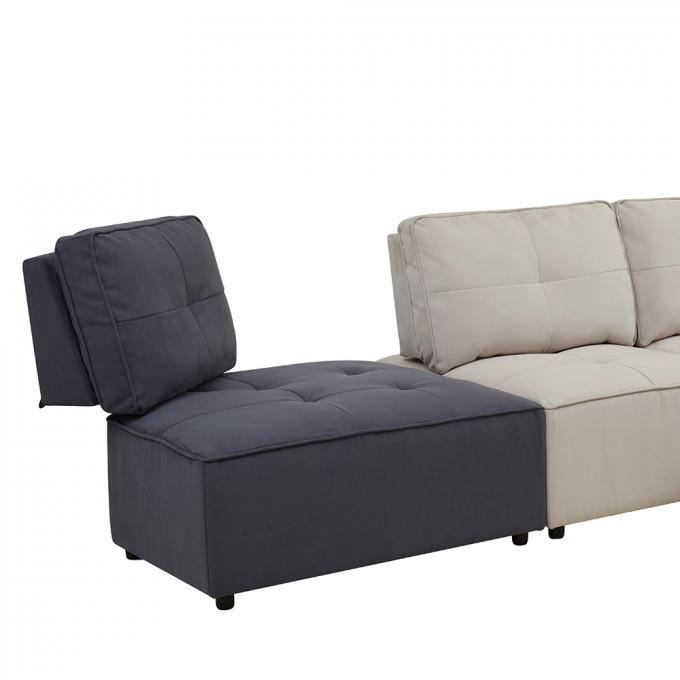 Living Room Luxury Corner Sofa Multifunctional Anti Abrasion 7