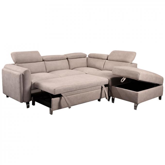 Sectional Folding Sofa Bed Comfortable Practical With Recliner 5