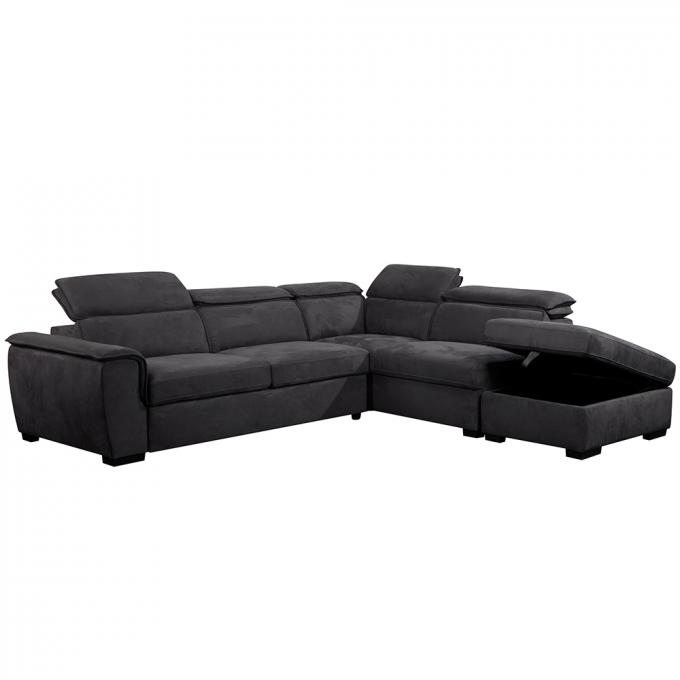 Breathable Practical Luxury Corner Couches , Convertible Luxury Sofa L Shape 4