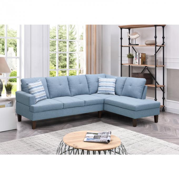 Factory manufacture and direct export good quality sofa couches living room sofa fabric corner sofas 2