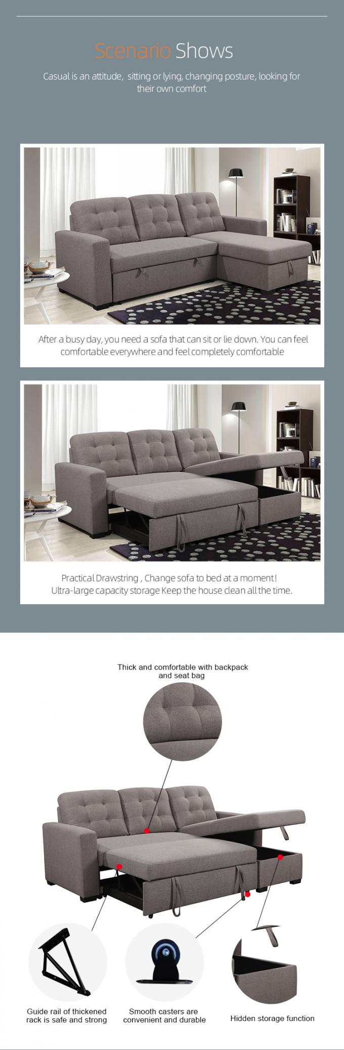 Factory wholesale cheap price Linen fabric L shaped sectional sofa modern European style living room sofa set 1