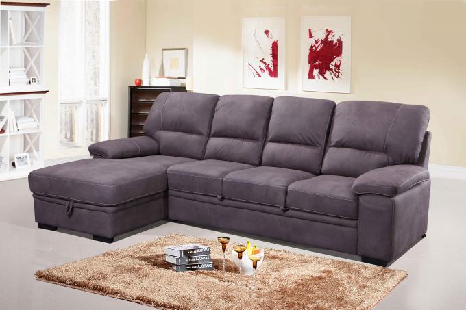 Antiwear Sectional Folding Sofa Bed With Storage Multipurpose 9