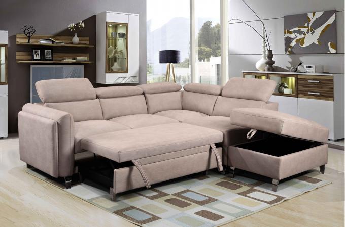 Sectional Folding Sofa Bed Comfortable Practical With Recliner 4