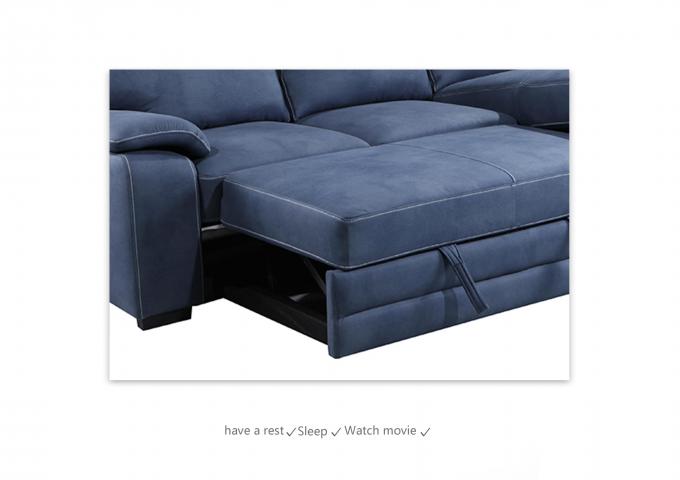 Multipurpose Pull Out Sectional Couch Bed Practical For Living Room 8