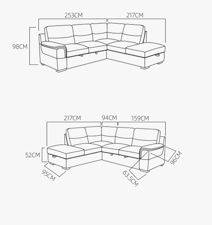 High quality furniture Factory provided Living room sofa Fabric for sofa bed hot selling sleeper sofa 6