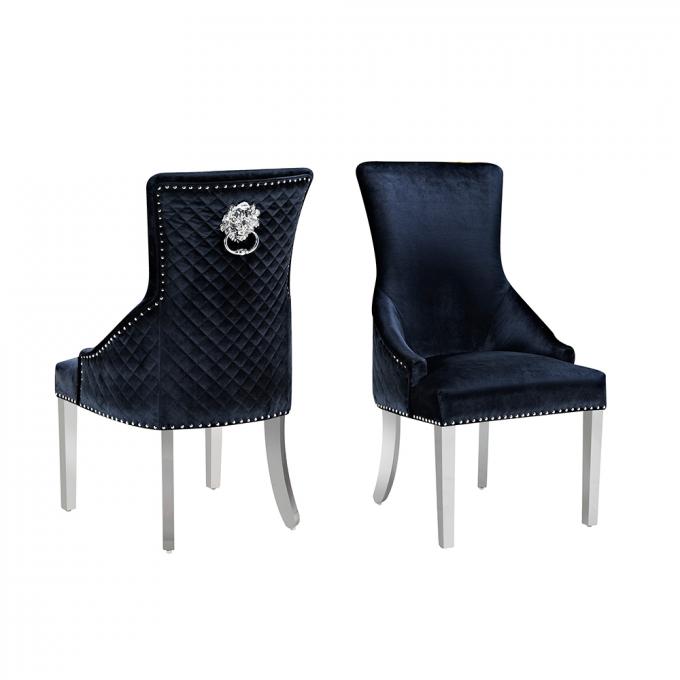 Breathable Tufted Side Chair Multicolor High Performance For Dining 8