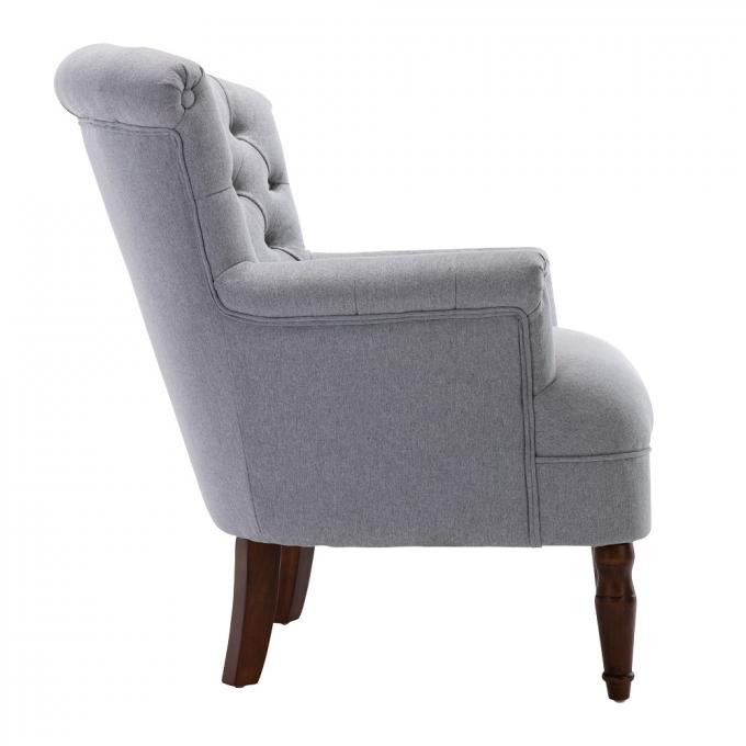 Factory 5 Star fabric hotel furniture single sofa chair for living room cheap wholesale dining chairs 6
