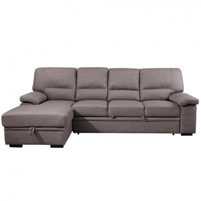 Antiwear Sectional Folding Sofa Bed With Storage Multipurpose 6