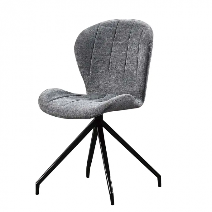 Free Sample Modern Luxury Living room Furniture Metal Frame New Design Dinning chair 2