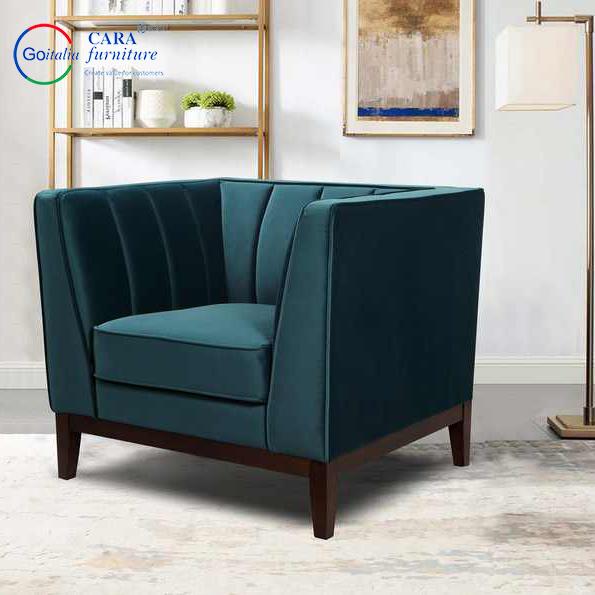 New Design One Seat Soft Sofa Simple Single Arm Chair Luxury For Living Room Modern 3
