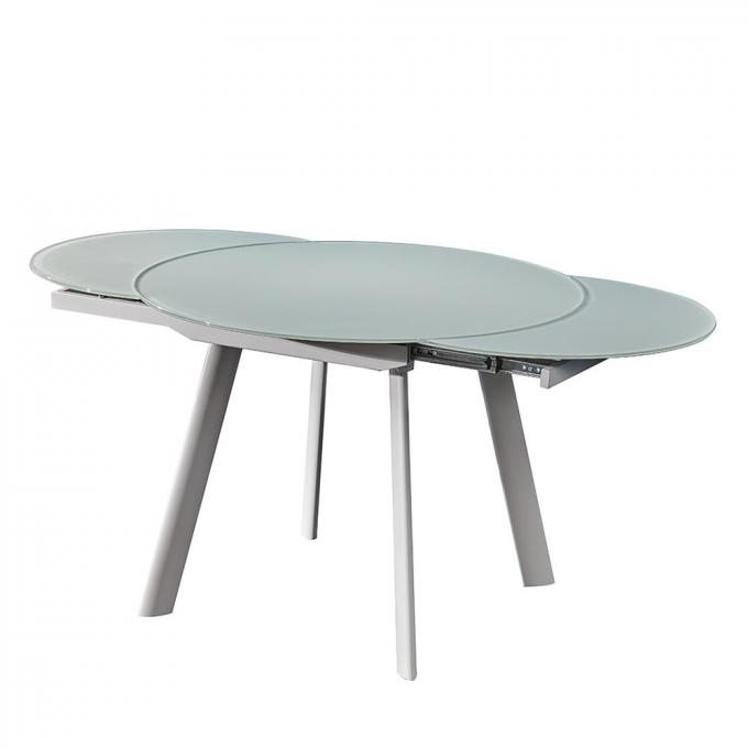 Glass Top Home Modern Glass Dining Table Multiscene 158x102x75CM 0