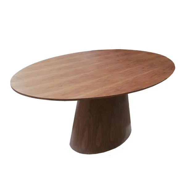 Wooden Round Luxury Modern Dining Table Set Durable Multipurpose 3