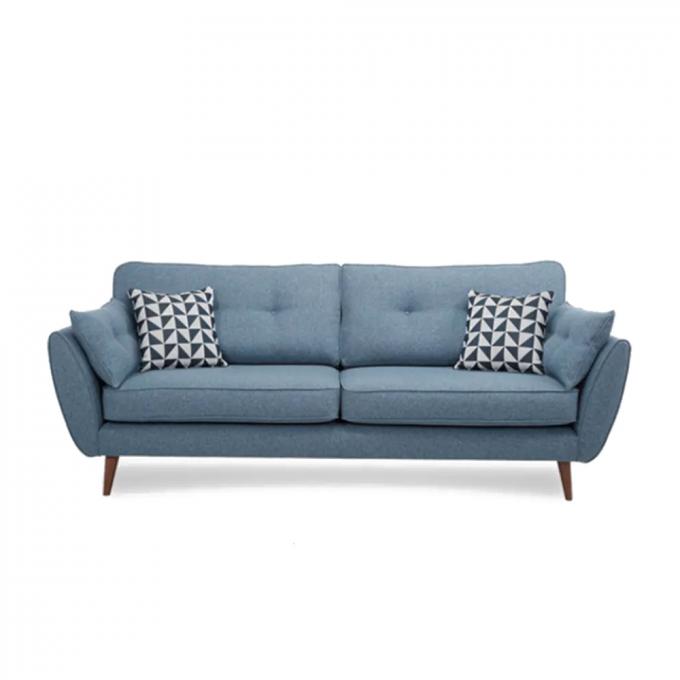 Luxury Nontoxic Home Fabric Sofa For Living Room Multicolor Antiwear 4