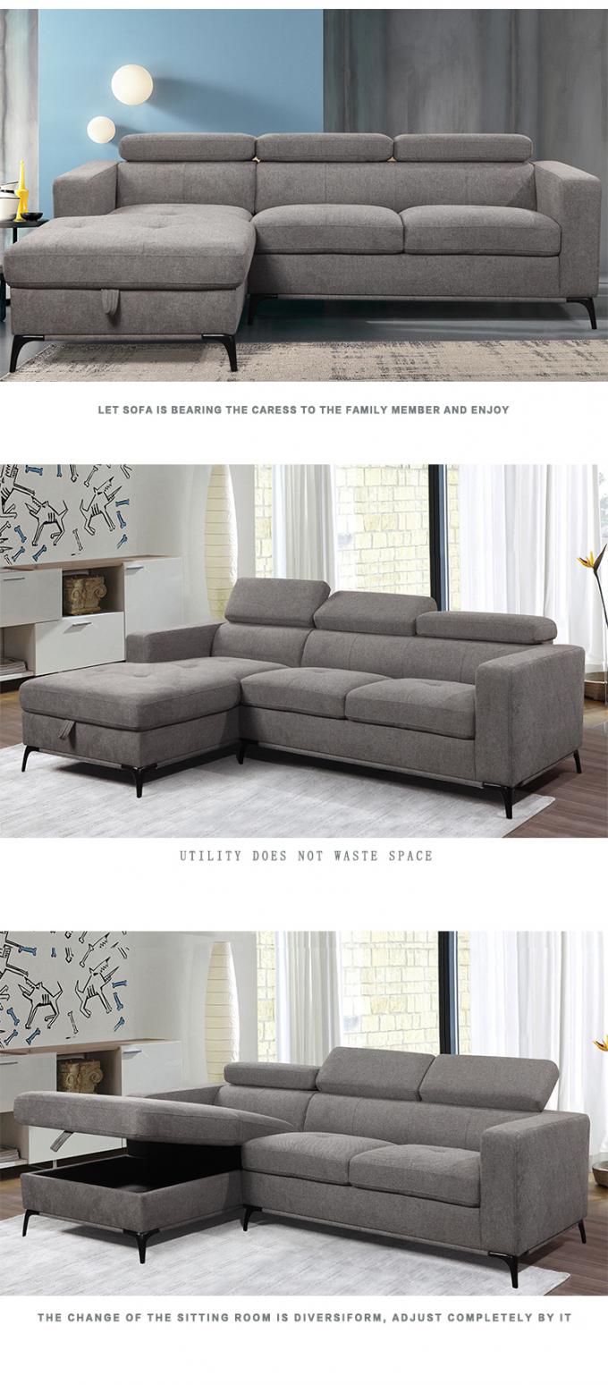 Modern sofa sets for living room L Shape Corner sofa set funiture sofa home living room furniture 5