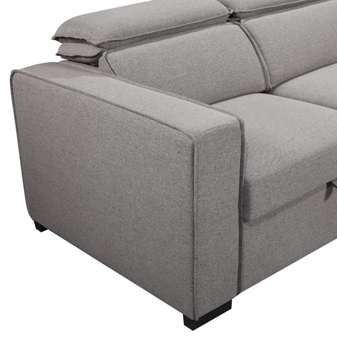 Sofa Bed Room Sofa Hot Sale Living Room L Shape Corner Pull Out Fabric Modern European Style Fabric+solid Wood 2 Seater+ 3