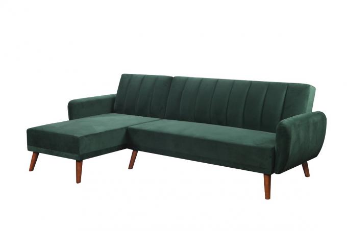 New Fashion Nordic Italian European Luxury Furniture Velvet Sofa Beds For Home 1