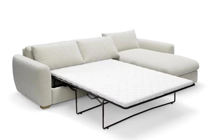 25003 Practical Nontoxic Fold Out Couch Mattress Anti Abrasion Sofa With Mattress 4