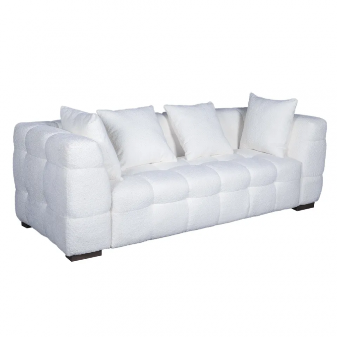 Lightweight Durable Fabric Ottoman Furniture , Antiwear Living Spaces Storage Ottoman 4