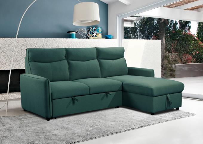 Modern Style Solid Wood Foldable Home Furniture Sofas With USB Princess Bed 1