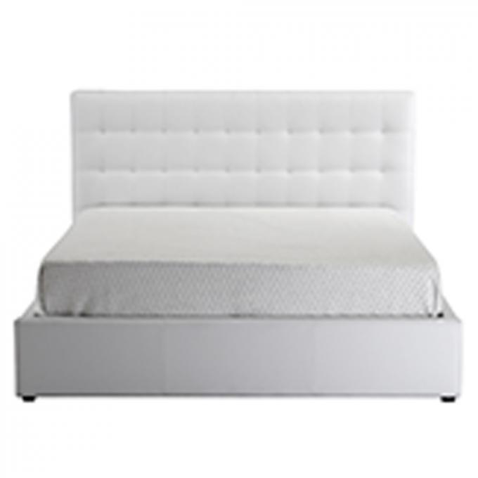 Fabric Small Ottoman Double Size Bed Stain Resistant Multiscene 3