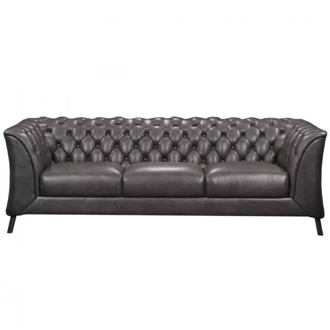 Multipurpose Modern Leather Sofa Durable Abrasion Resistant For Home 4