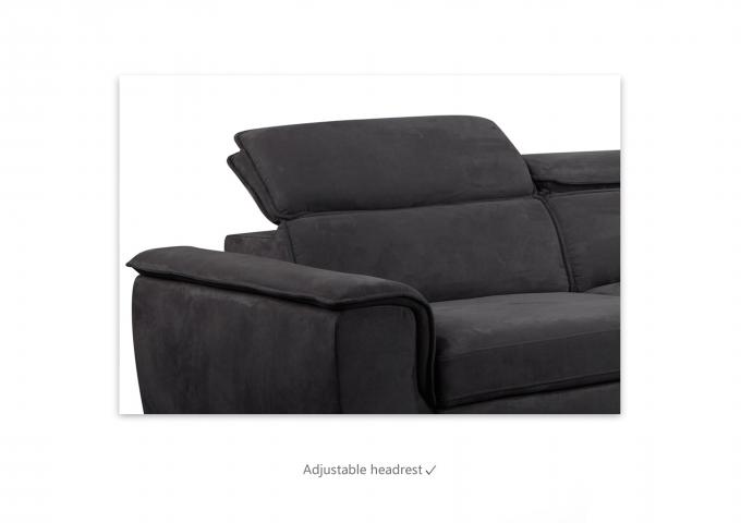 Breathable Practical Luxury Corner Couches , Convertible Luxury Sofa L Shape 8