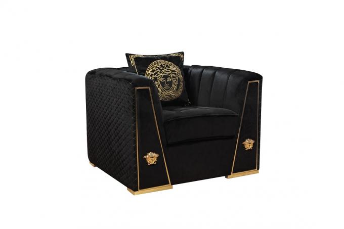 14 years factory direct supply Competitive price modern design luxury furniture sofa velvet fabric sets couch living 4