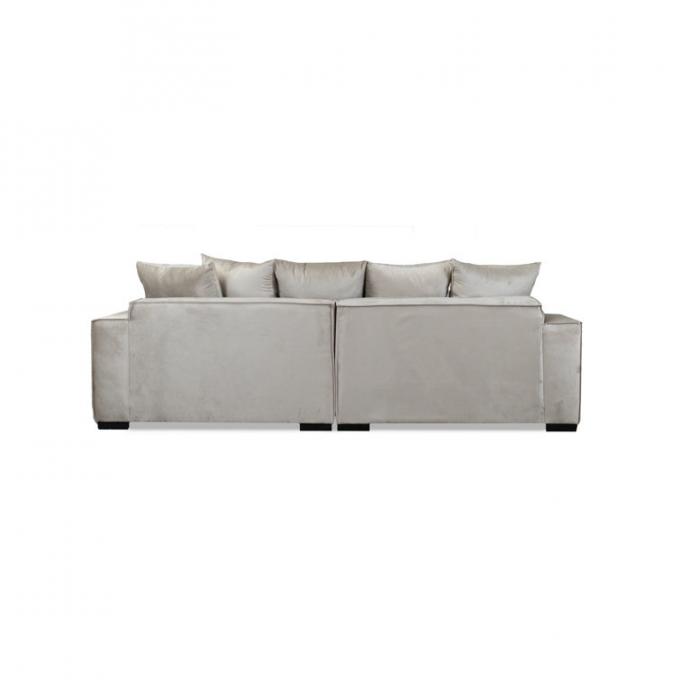 Hot selling module corner sofa high density foam strong wood frame couch for living room Apartment and Hotel 2