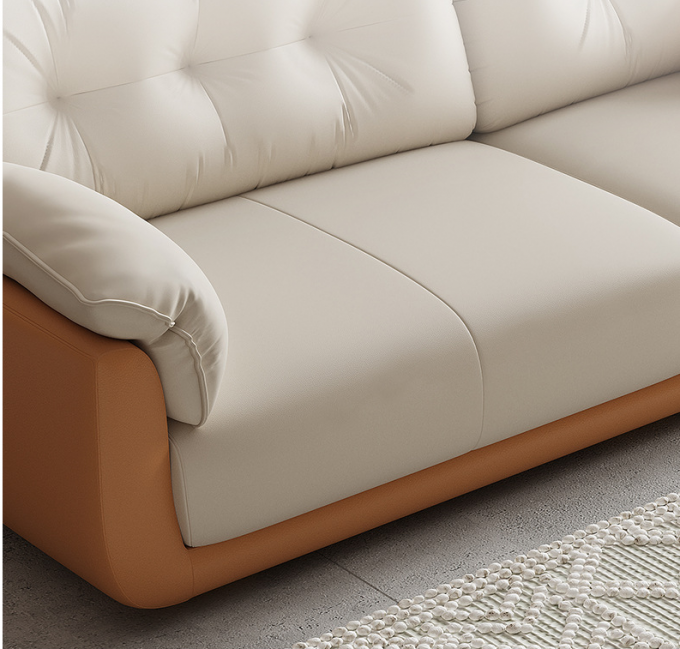 Nordico Feel of bread cloud shaped 1+2+3S Pomelohome Living Room Furniture Set Modern Couch tech cloth sofa sets 1
