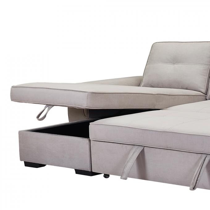 Multifunctional Folding Sofa Bed Sectional Couch Durable For Mall 1