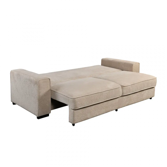 Modern 3S Sofa Bed Furniture With Storage Nice Fabric Sleeping Sofa Furniture 1