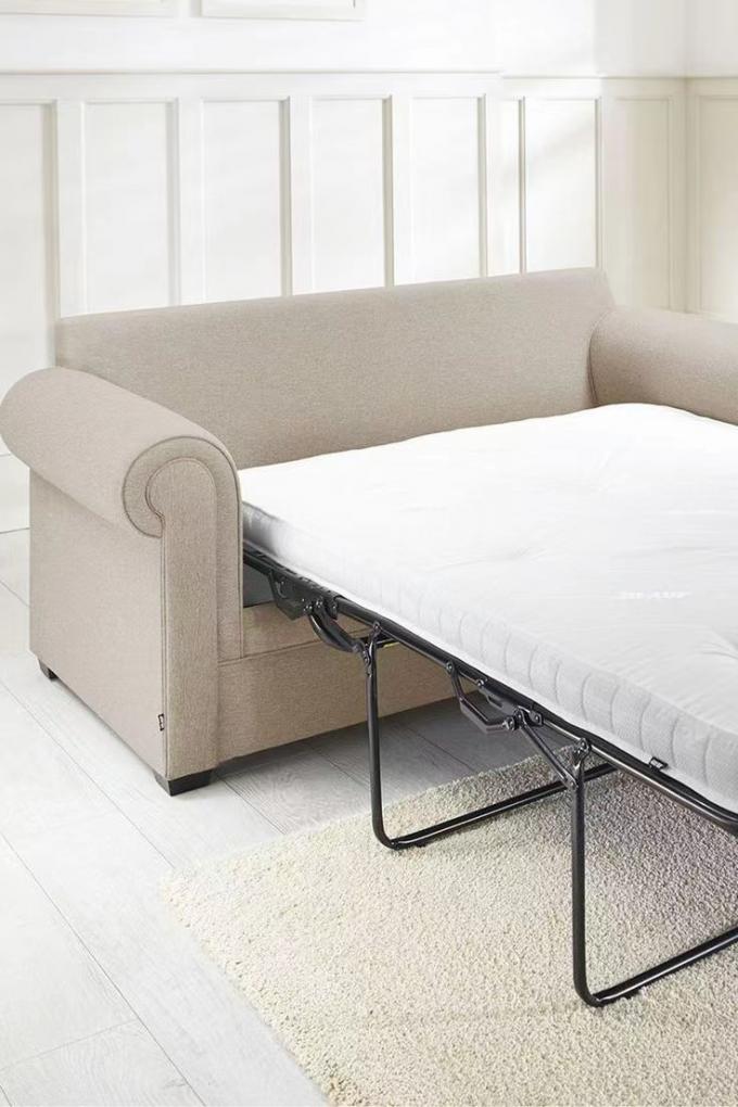 Stain Resistant Pull Out Couch Mattress Queen Size Foldable Comfortable 2