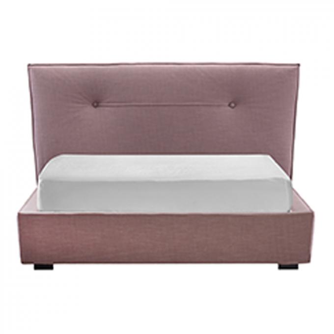 Antiwear Practical King Size Cushion Bed , Multifunctional Ottoman Furniture Bed 4