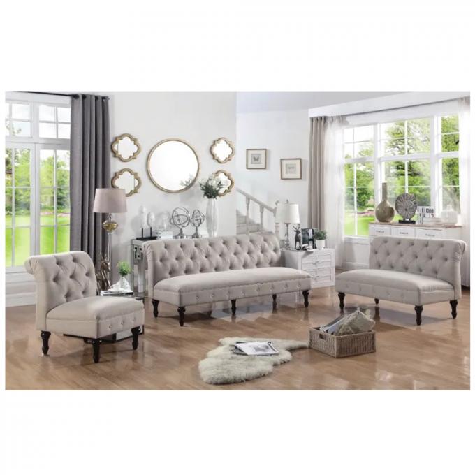 Multipurpose Small One Seater Couch For Living Room Anti Fading Nontoxic 5