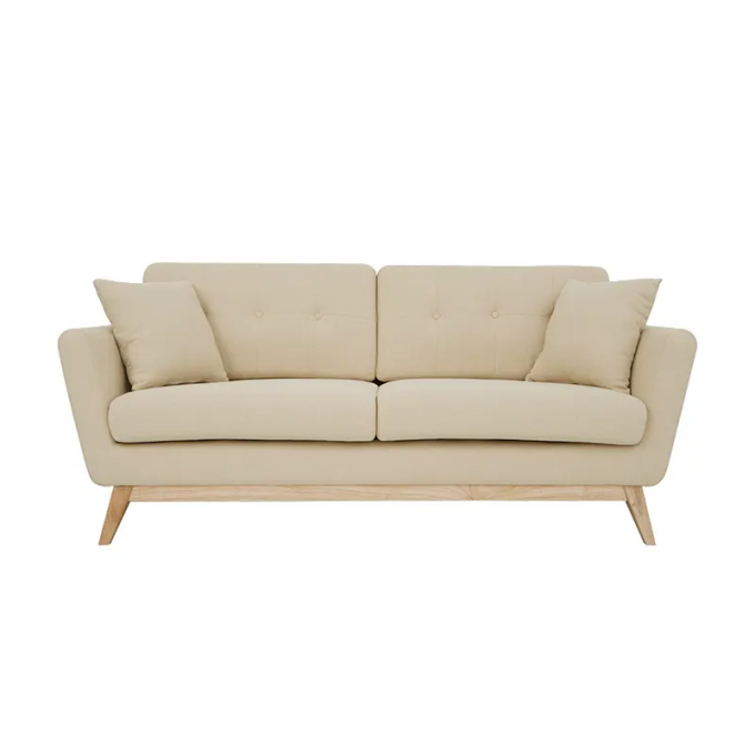 Luxury Nontoxic Home Fabric Sofa For Living Room Multicolor Antiwear 6