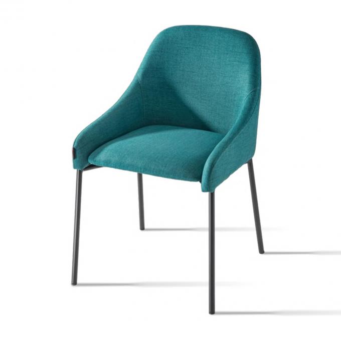 Durable Antiwear Cushioned Dining Chair Fabric Velvet Stain Resistant 1