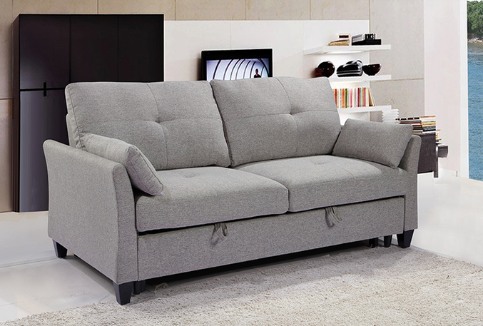 OEM/ODM Furniture Manufacturer Modern living room USB sofa set home furniture sleeper w/usb sofa bed Custom folding bed 1