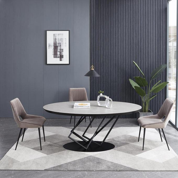 Modern Custom-made Luxury Living room Furniture Marble Round Design Dinning Table 0