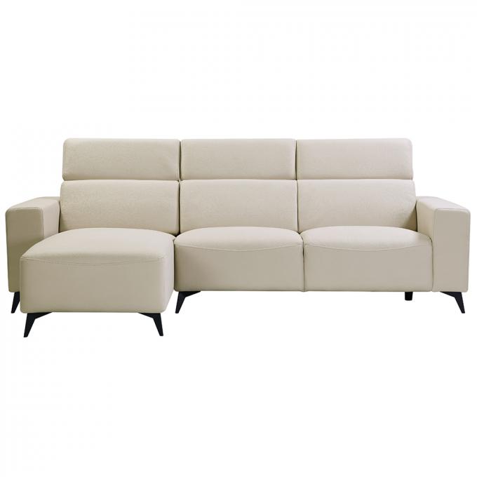 Durable Breathable L Shaped Fabric Couch , Antiwear Contemporary Fabric Corner Sofas 11