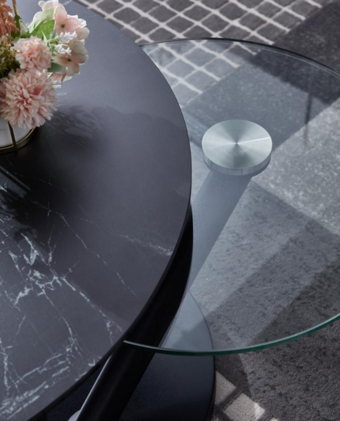 Nesting Antiwear Coffee Cafe Tables Multipurpose For Living Room 0