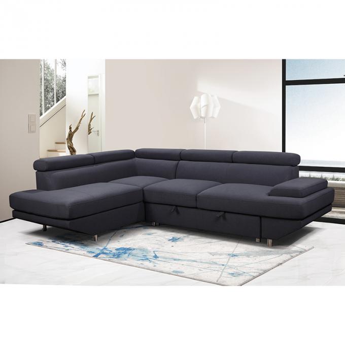 Cara Special Design Fabric Lounge Multi-seats Recliner Adjustable Headrest Sofa bed Storage Sleeper Sofa 1